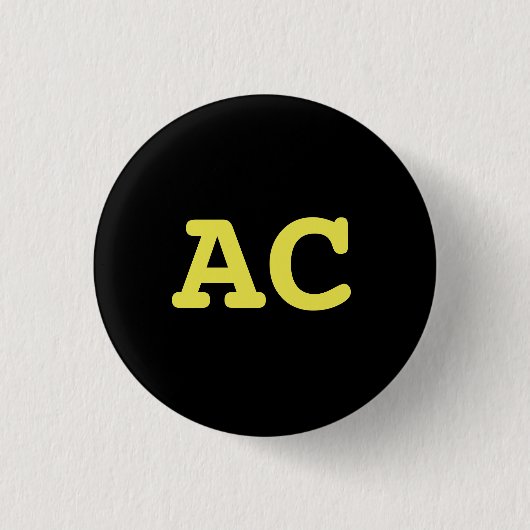 Anti-communistische Pin Ronde Button 3,2 Cm (Voorkant)