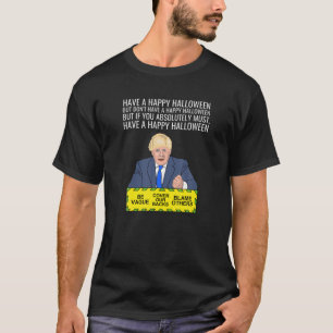 Anti-conservatieve geheime Boris Johnson politiek T-shirt