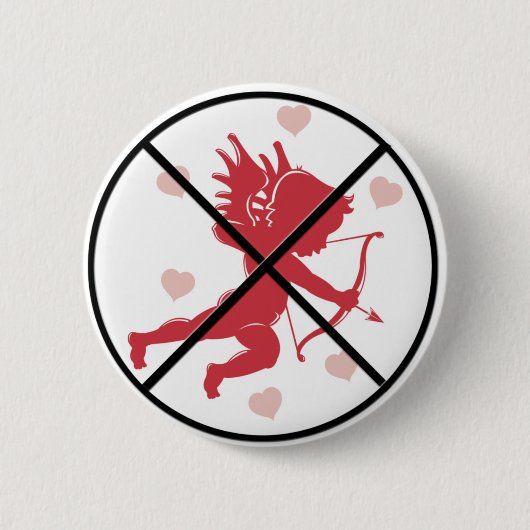 Anti-cupid Buttonnen Ronde Button 5,7 Cm (Voorkant)