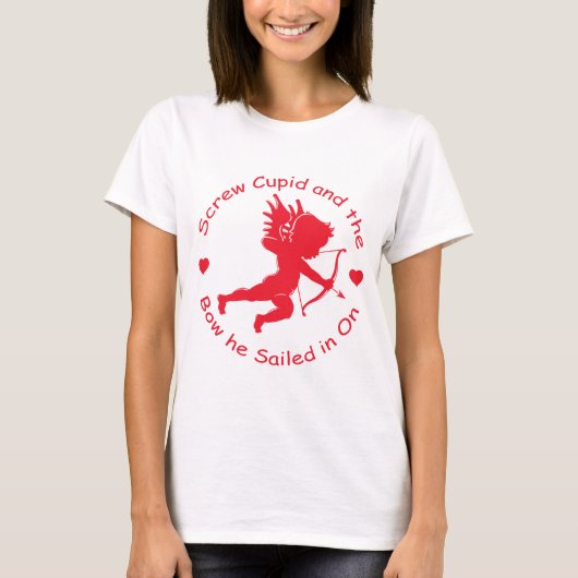 Anti-cupid gear t-shirt (Voorkant)
