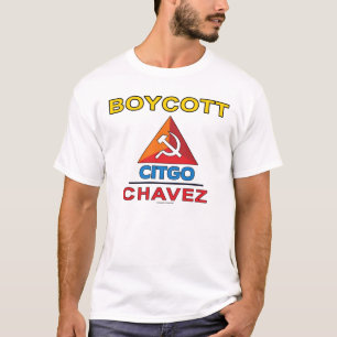 Anti-democraat "Boycott Citgo & Chavez" T-shirt