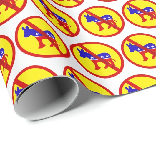 Anti-Democraat populair Cadeaupapier (Rol Hoek)