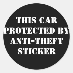 ANTI-DIEFSTAL Sticker