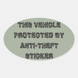Anti-diefstal sticker