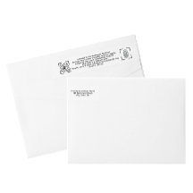 Anti-Diefstal Witte Envelop Label – Retourzending