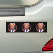Anti Donald Trump Bumpersticker (Op auto)