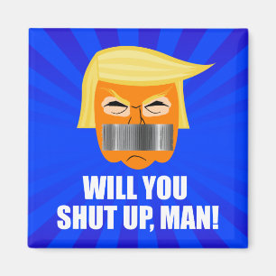 Anti-Donald Trump DagDon Will you Hou je kop met M Magneet