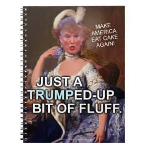 Anti-Donald Trump Marie Antoinette 2016 Verkiezing Notitieboek