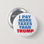 Anti-Donald Trump-toets Ronde Button 5,7 Cm (Voorkant /achterkant)