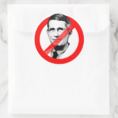 ANTI DR FAUCI RONDE STICKER (Tas)