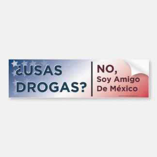 Anti-drugsbumpersticker Bumpersticker