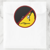 Anti EMO emoticon Sticker (Tas)