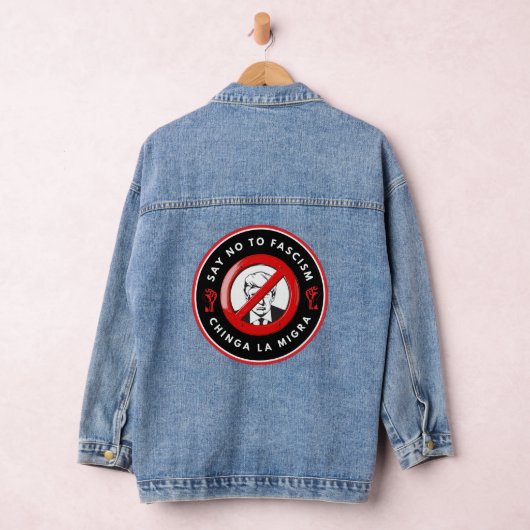 Anti-Facism Denim Jacket (Hangar)