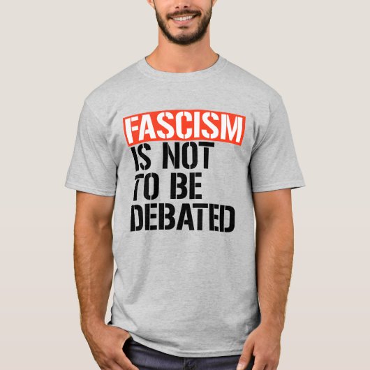 ANTI-FACISM T-Shirt (Voorkant)