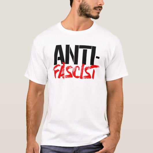 ANTI-FASCIST T-SHIRT (Voorkant)