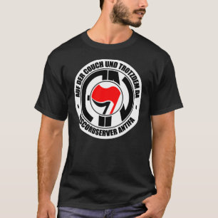 Anti-fascistische Logo van het Netwerk Essentiële T-shirt