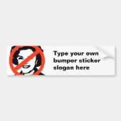 ANTI-FEINSTEIN: ANTI-Diane Feinstein Gear Bumpersticker (Voorkant)