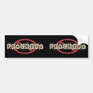 Anti-Fracking Decals Bumpersticker