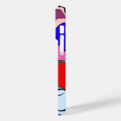 Anti-geometrische variatie Case-Mate iPhone case (Achterkant / Links)