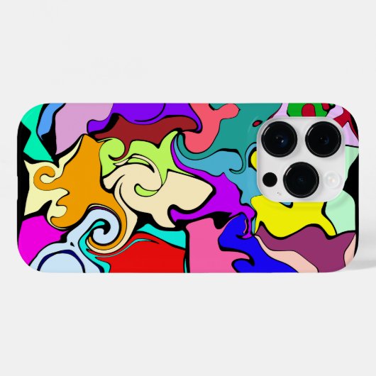 Anti-geometrische variatie Case-Mate iPhone case (Achterkant (horizontaal))