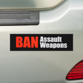 Anti Guns Pro Gun End gun violence Bumper Sticker (En voiture)