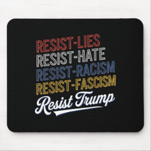 Anti-haat liegt fascisme weerstaan protest trump-b muismat