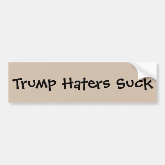 Anti-Hate Bumpersticker (Voorkant)