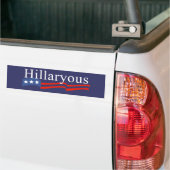 Anti-Hillary : Sticker à pare-chocs (Sur camion)