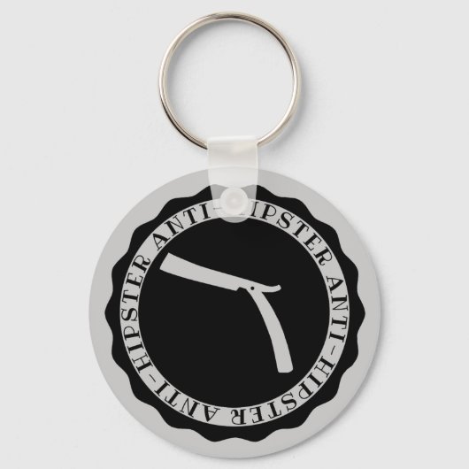 Anti-Hipster Sleutelhanger (Voorkant)