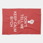 Anti - houd aangepaste handdoek kalm (Horizontaal)