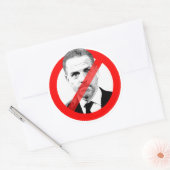 Anti Hunter Biden Ronde Sticker (Envelop)