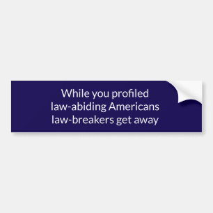 Anti-ICE citaat Bumpersticker