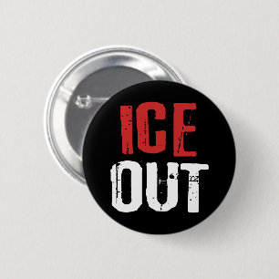 Anti-ICE Politieke Activisme Protest Ronde Button 5,7 Cm