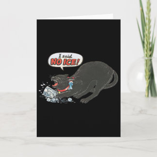 Anti Ice Pro Immigration Funny Cat Political  Kaart