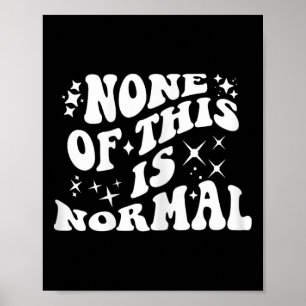 Anti-ijs minimalistische anti-Trump afschaffen ijs Poster