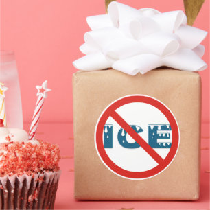 anti-ijs ronde sticker