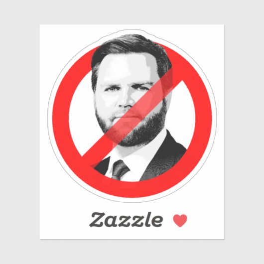 Anti-JD Vance Sticker (Vel)