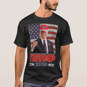 Anti Joe Biden Grappig Conservatief Donald Trump 2 T-shirt