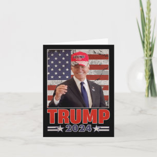 Anti Joe Biden Grappige Conservatief Donald Trump Kaart