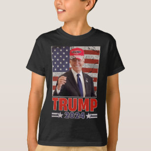 Anti Joe Biden Grappige Conservatief Donald Trump T-shirt