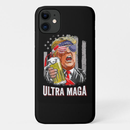 Anti Joe Biden Ultra Maga Case-Mate iPhone Case (Achterkant)