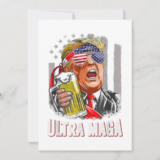 Anti Joe Biden Ultra Maga Kaart (Voorkant)