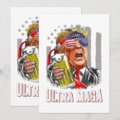 Anti Joe Biden Ultra Maga Kaart (Voorkant / Achterkant)