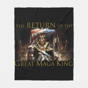 Anti Joe Biden Ultra Maga The Return Of The Great Fleece Deken