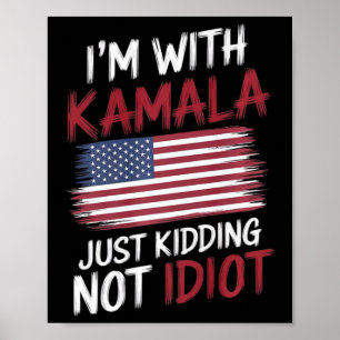 Anti Kamala Harris Verkiezing Shirt Republikeinse Poster