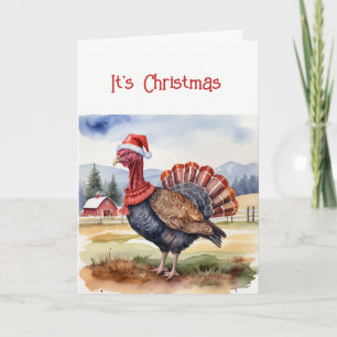 Anti-kerst niet iedereen vindt het leuk, dus gewoo feestdagen kaart