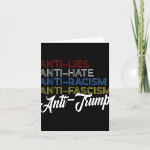 Anti leugens Anti haat Anti racisme Anti fascisme Kaart