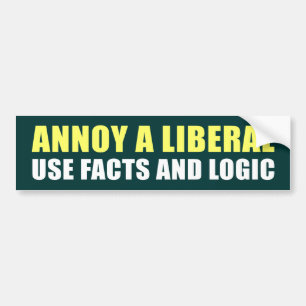 Anti-liberale Bumpersticker