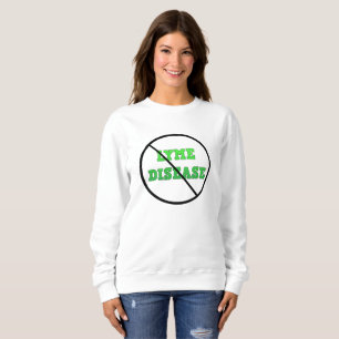 Anti-Lymeziekte-bewustzijnsshirt Trui