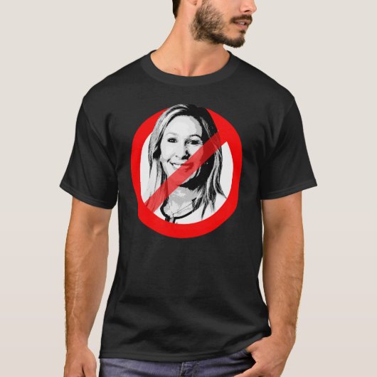 ANTI MARJORIE TAYLOR GREENE T-SHIRT (Voorkant)